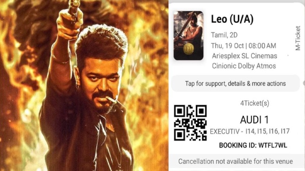 ലിയോയ്ക്ക് എങ്ങും വ്യാജ ടിക്കറ്റുകൾ; ചതിക്കപ്പെടാതിരിക്കാൻ ശ്രദ്ധിക്കു
