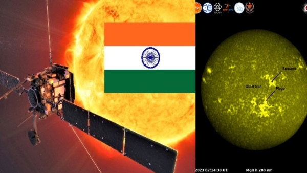 സൂര്യന്റെ ആദ്യ ഫുൾ-ഡിസ്‌ക് ചിത്രങ്ങൾ പകർത്തി ആദിത്യ എൽ-1