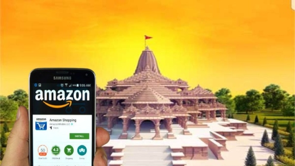 അയോധ്യയിലെ പ്രസാദമെന്ന പേരിൽ ലഡു വിറ്റ് ആമസോൺ