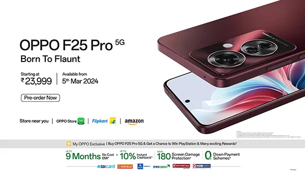OPPO F25 Pro 5G: 25000 രൂപയിൽ താഴെ വിലയിലെ മസ്റ്റ് ​ബൈ സ്മാർട്ട്ഫോൺ!