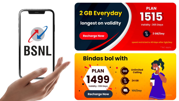 2 BSNL പ്ലാനുകൾ; രണ്ടും സ്പെഷലിസ്റ്റുകളാണ്, രണ്ട് കാര്യങ്ങളിൽ!