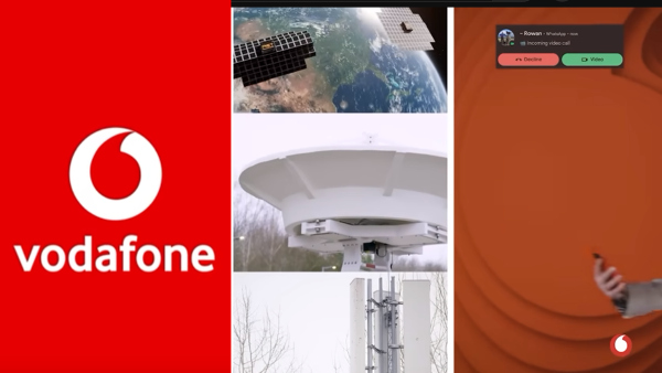 സാധാരണ സ്മാർട്ട്ഫോൺ ഉപയോഗിച്ച് ബഹിരാകാശ വീഡിയോ​ കോൾ ചെയ്ത് വൊഡാഫോൺ