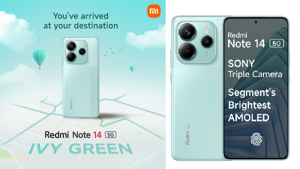 റെഡ്മി നോട്ട് 14 5G ഗ്ലാമർ ലുക്കിൽ ഇന്ത്യയിൽ