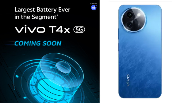 വിവോ T4x 5ജിയിൽ സെഗ്മെന്റിലെ ബെസ്റ്റ് ബാറ്ററി ശേഷി വിവോ T4x 5ജിയിൽ സെഗ്മെന്റിലെ ബെസ്റ്റ് ബാറ്ററി ശേഷി