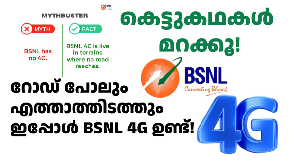 BSNL- ന് 4G ഇല്ലെന്ന് ഇപ്പോഴും നിങ്ങൾ വിശ്വസിക്കുന്നുണ്ടോ?