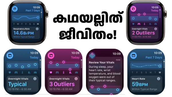 കഥയല്ലിത് ജീവിതം!  യുവതിയെ രക്ഷിച്ച് ആപ്പിൾ വാച്ച്