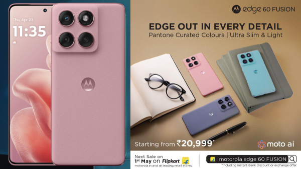 ഐശ്വര്യമുള്ള ദിവസമാ! മോട്ടറോള എഡ്ജ് 60 ഫ്യൂഷൻ വീണ്ടും വിൽപ്പനയ്ക്ക്