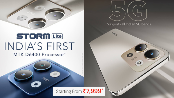 ലാവ സ്റ്റോം ​ലൈറ്റ്, സ്റ്റോം പ്ലേ 5G ഫോണുകൾ എത്തി; വില 7999 രൂപ മുതൽ