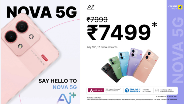 വെറും 7499 രൂപയ്ക്ക് 5G ഫോൺ അ‌ടക്കം അ‌വതരിപ്പിച്ച് Ai+ സ്മാർട്ട്ഫോൺ