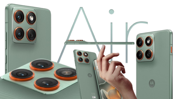 എയർ മോഡൽ ആണെങ്കിലെന്താ, 50MP ക്യാമറകൾ 3 ഉണ്ട്! മോട്ടോ X70 എയർ എത്തി എയർ മോഡൽ ആണെങ്കിലെന്താ, 50MP ക്യാമറകൾ 3 ഉണ്ട്! മോട്ടോ X70 എയർ എത്തി