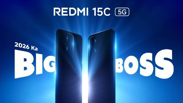 2026ന്റെ ബിഗ് ബോസ്: റെഡ്മി 15C 5G ലോഞ്ച് തിയതി പ്രഖ്യാപിച്ചു