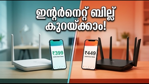 ബ്രോഡ്‌ബാൻഡ് പ്ലാനുകൾ: 500 രൂപയിൽ താഴെ മികച്ചവ