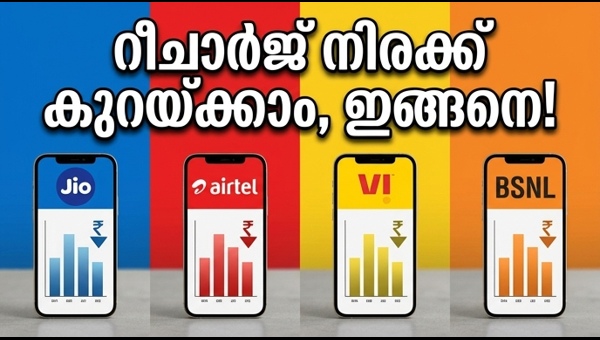 മൊബൈൽ റീചാർജ് പ്ലാനുകൾ: പണം ലാഭിക്കാൻ വഴികൾ