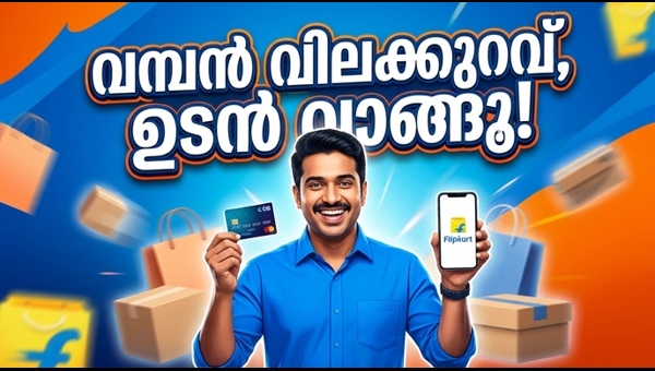 ഫ്ലിപ്കാർട്ട് സെയിൽ: സ്മാർട്ട്ഫോണുകൾക്ക് വമ്പൻ വിലക്കുറവ്
