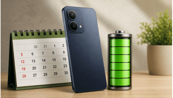 OPPO A5x 5G: രണ്ട് ദിവസം നീളുന്ന ബാറ്ററി OPPO A5x 5G: രണ്ട് ദിവസം നീളുന്ന ബാറ്ററി