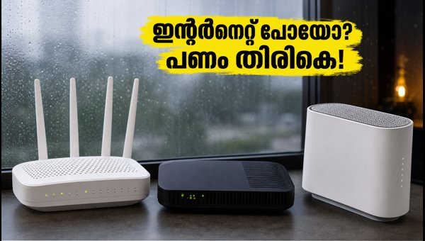 ഇന്റർനെറ്റ് മുടങ്ങിയോ? പണം തിരികെ ലഭിക്കാൻ വഴികൾ ഇന്റർനെറ്റ് മുടങ്ങിയോ? പണം തിരികെ ലഭിക്കാൻ വഴികൾ