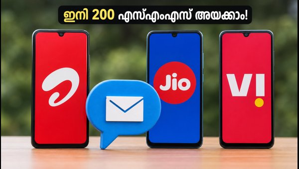 ഇനി ദിവസം 200 എസ്എംഎസ് അയക്കാം, ട്രായ് ഉത്തരവ്