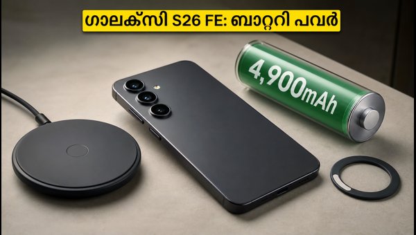 സാംസങ് ഗാലക്സി S26 FE: ബാറ്ററി വിവരങ്ങൾ പുറത്ത്