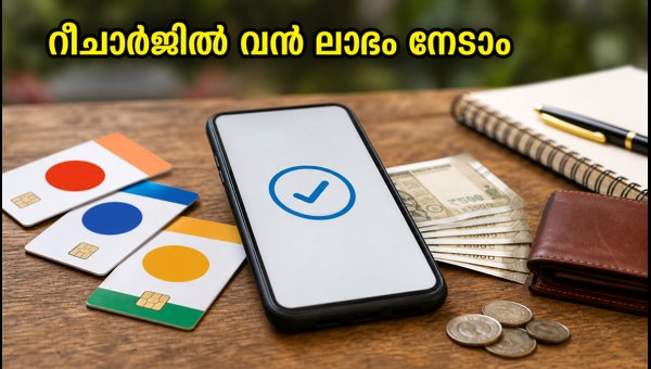 ജിയോ, എയർടെൽ റീചാർജുകളിൽ വൻ ലാഭം നേടാം ജിയോ, എയർടെൽ റീചാർജുകളിൽ വൻ ലാഭം നേടാം