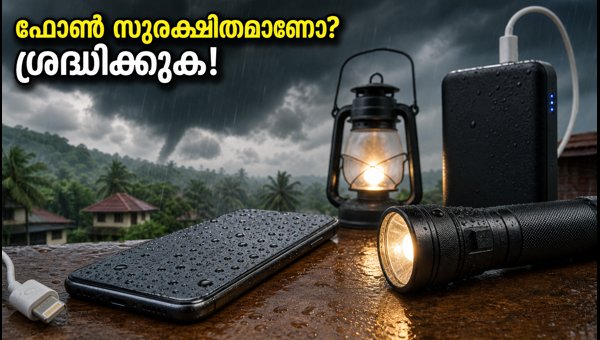 കേരളത്തിൽ യെല്ലോ അലർട്ട്; ഫോൺ സുരക്ഷിതമാക്കാൻ വഴികൾ