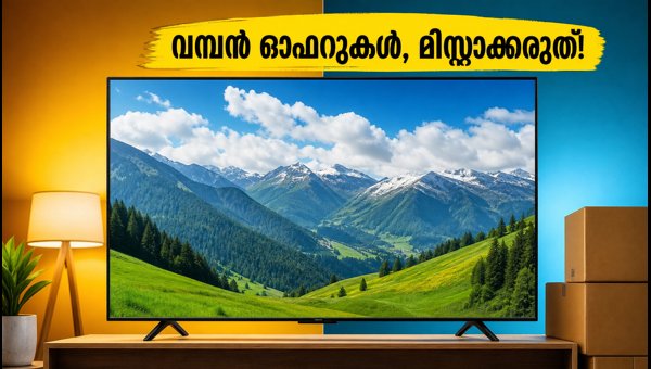 55 ഇഞ്ച് 4K ടിവികൾക്ക് വമ്പൻ ഓഫറുകൾ