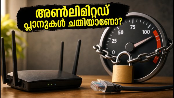 അൺലിമിറ്റഡ് ബ്രോഡ്ബാൻഡ് പ്ലാനുകളിലെ FUP പരിധി അറിയാം അൺലിമിറ്റഡ് ബ്രോഡ്ബാൻഡ് പ്ലാനുകളിലെ FUP പരിധി അറിയാം