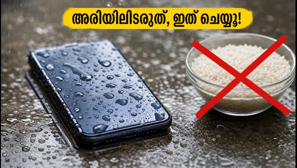 ഫോൺ വെള്ളത്തിൽ വീണാൽ ചെയ്യേണ്ട 8 കാര്യങ്ങൾ
