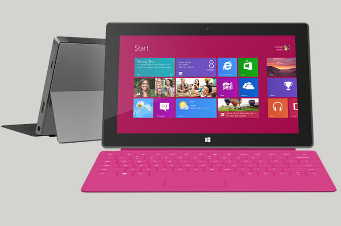 Microsoft Windows 8 RT/Pro Tablet PC