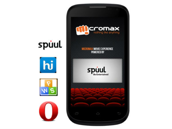 Micromax Canvas Elanza A93