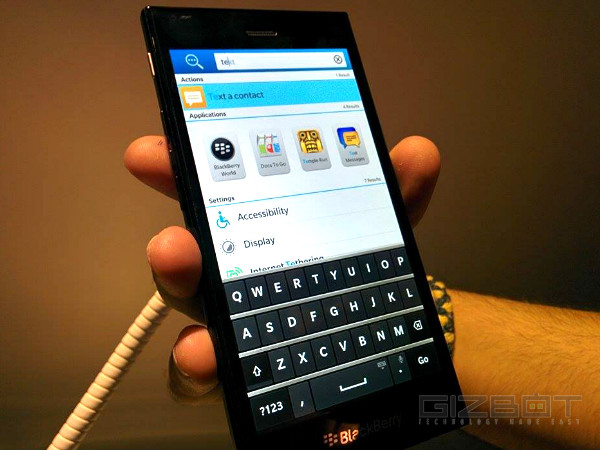 BlackBerry Z3 Launch Event