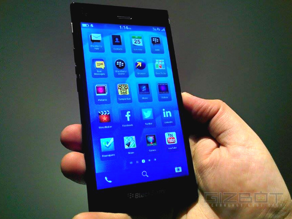 BlackBerry Z3 Launch Event