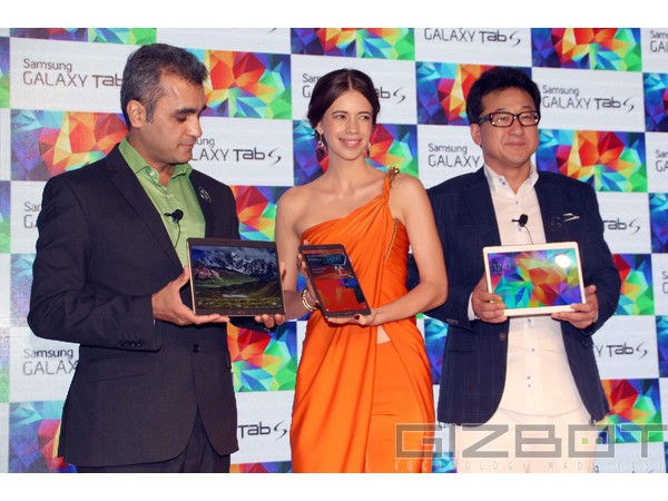 Kalki Koechlin has launches the Samsung Galaxy Tab S
