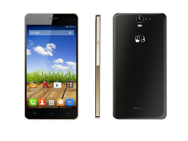 Micromax Canvas HD Plus A190