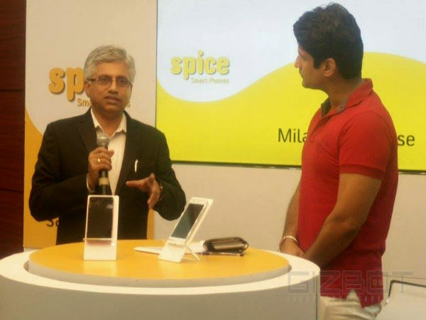 Spice Stellar Smartphones Launch Event
