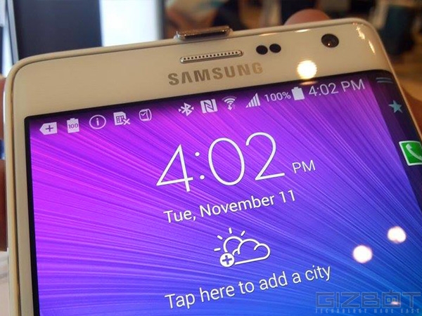 SDC 2014: Samsung Galaxy Note Edge Announced