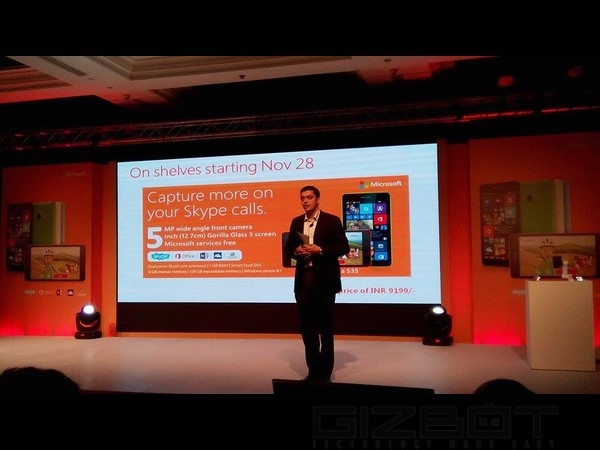 Microsoft Lumia 535 launch Event