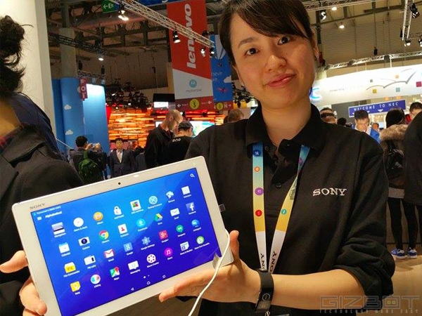 Sony Xperia Z4 Tablet First Look