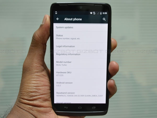 Motorola Moto Turbo Review