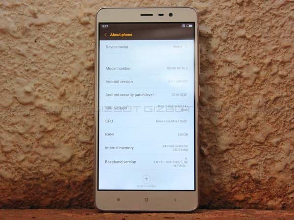 Xiaomi Redmi Note 3 First Impression