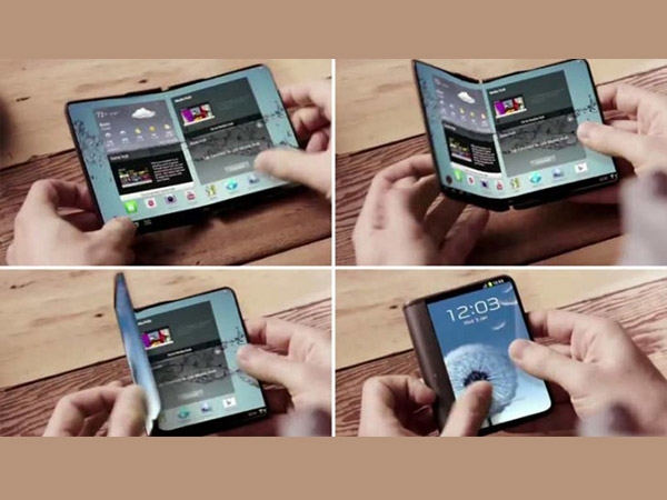 Samsung's Foldable smartphone Concept Design
