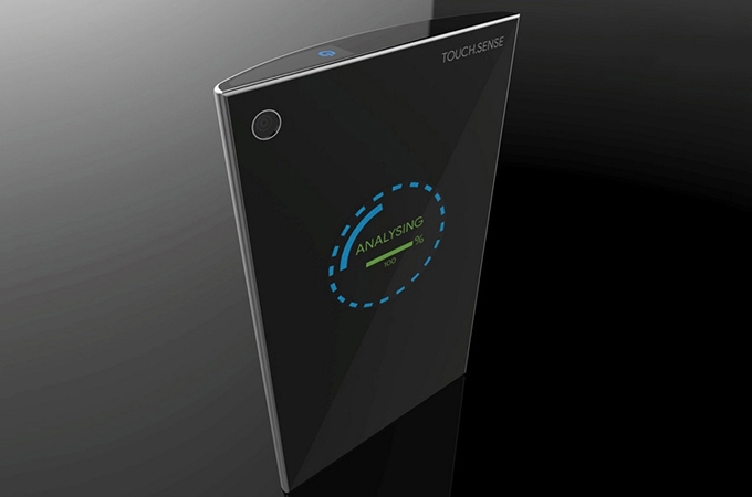 Curved Display Smartphone