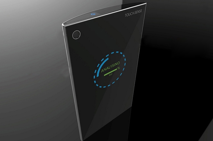 Curved Display Smartphone