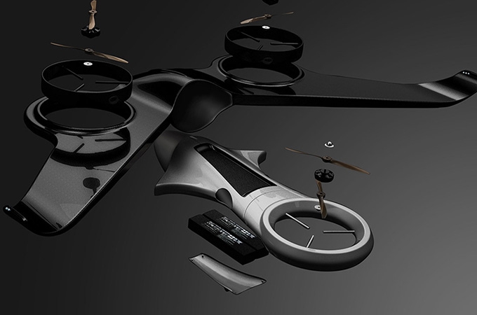 Eagle Eye Drone Concept Design