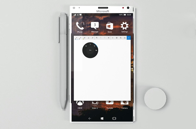 Microsoft Surface Mobile Concept