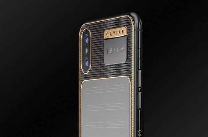 Apple iPhone X Tesla Gold