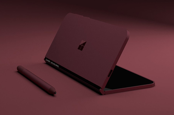 Microsoft Foldable Surface Phone 2018