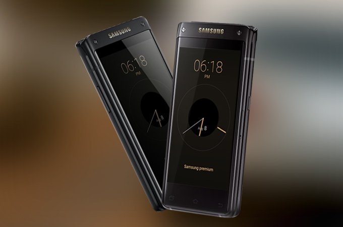Samsung W2018 Flip Phone