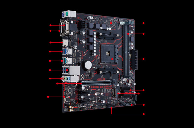 ASUS Prime B350M-E