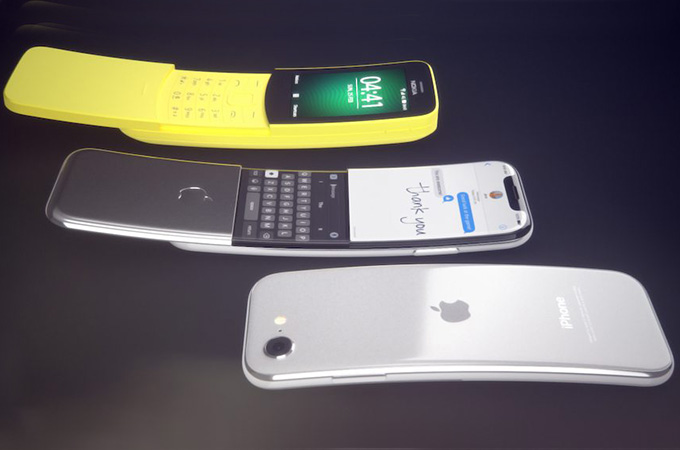 Apple Curved iPhone Concept Design