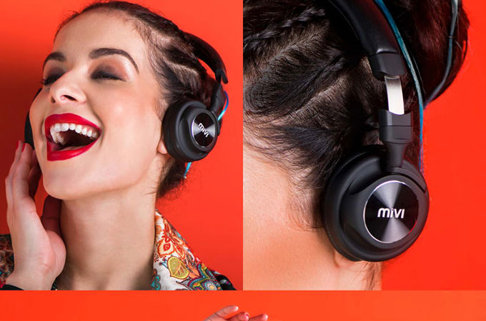 Mivi Saxo Wireless Bluetooth headphone